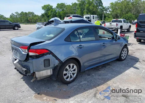 2021 Toyota Corolla Le из США, поврежденный, VIN 5YFEPMAE0MP266326